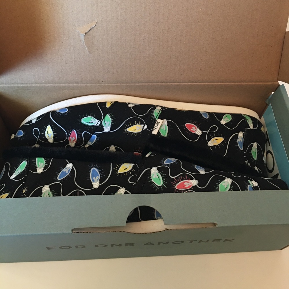 Tom’s Women’s Christmas lights Alpargatas